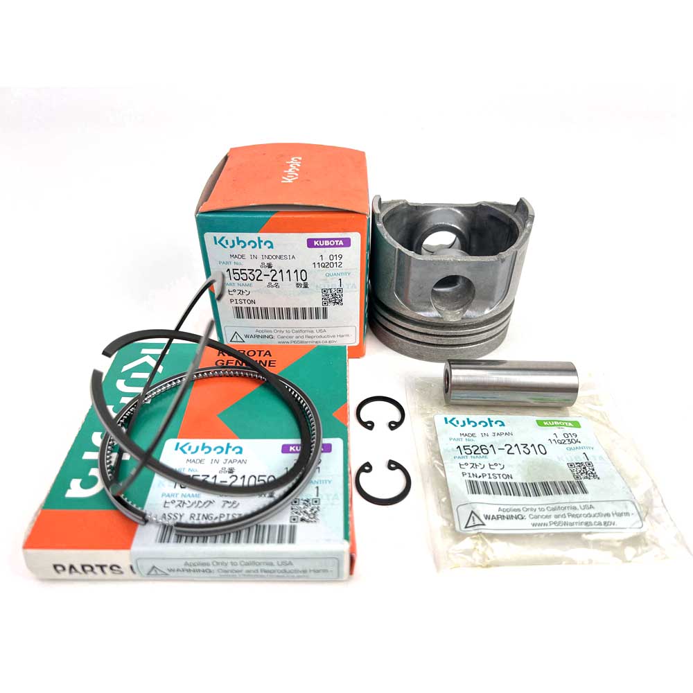 New Original 1PC V2403 Piston and Ring 1G868-21112 For Kubota Piston Set with Ring Eingine Part