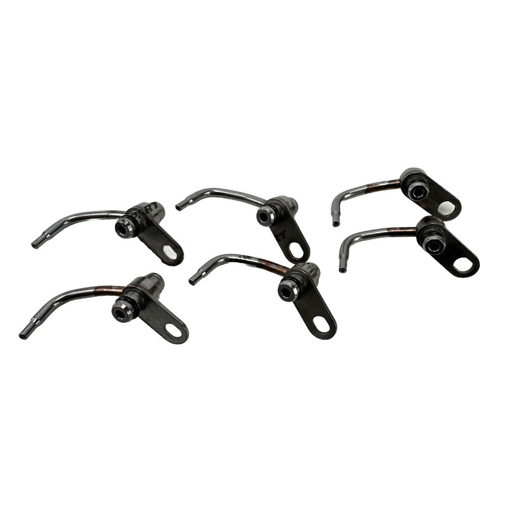 6 PCS Oil Cooling Nozzle T405344 Fit For Perkins 1106D-70TA Engine