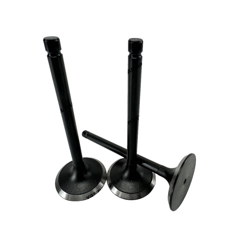 3 PCS Intake Valve Fit For ISEKI E3CD Engine