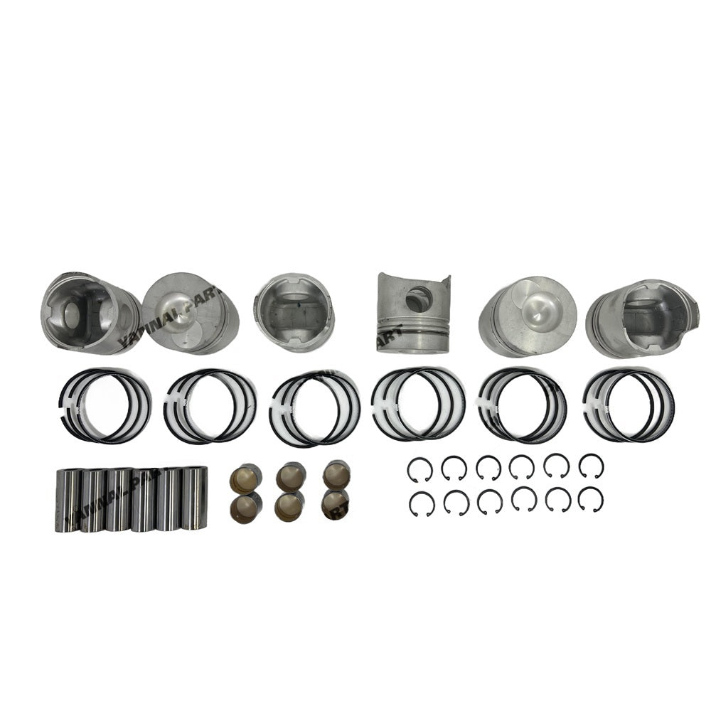 Piston Kit Fit For Mitsubishi 6D14 Engine