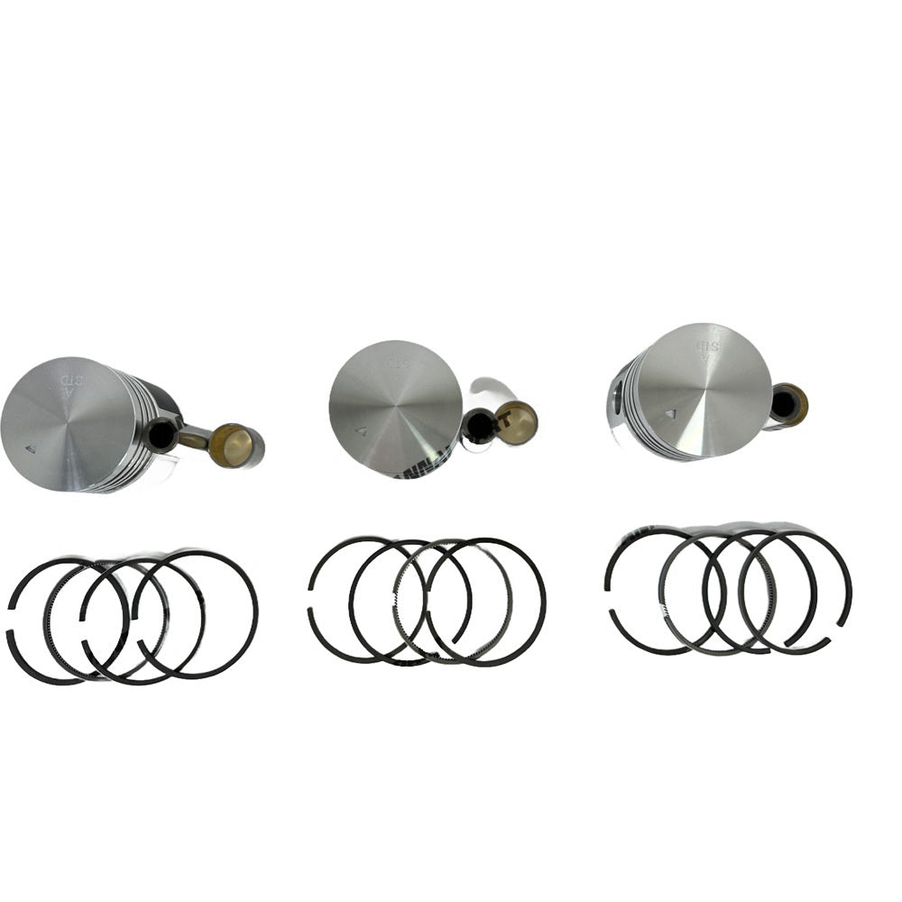 Piston Kit Fit For Mitsubishi K3B Engine