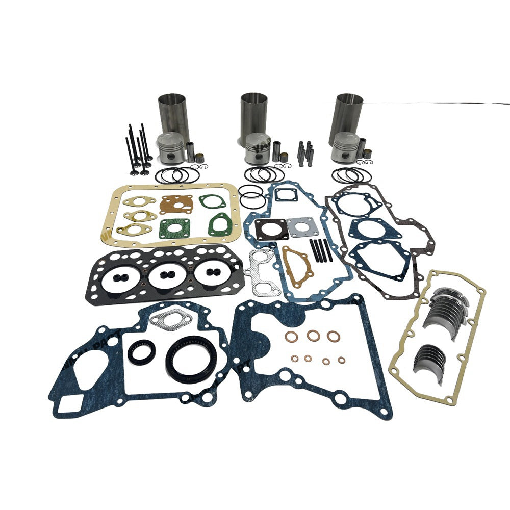 Overhaul Kit With Valves Fit For Mitsubishi K3H Engine