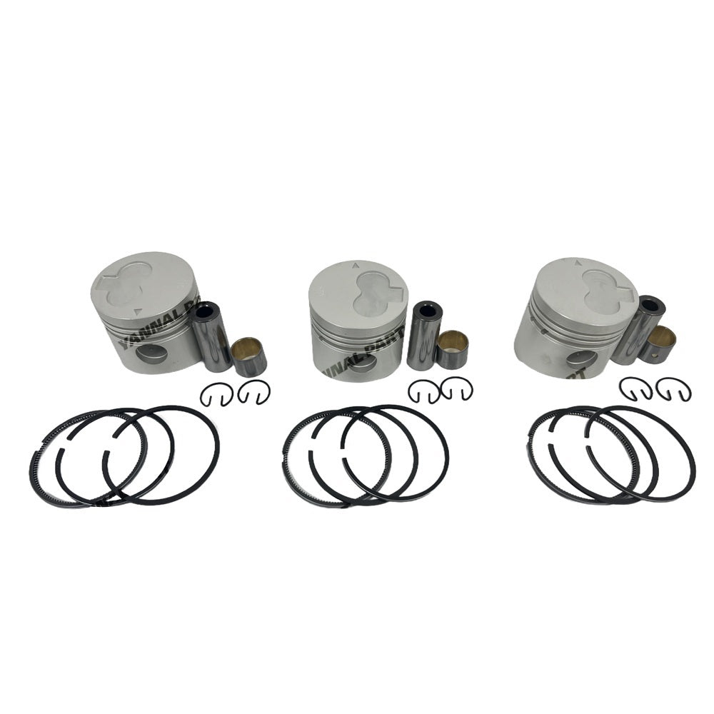 Piston Kit Fit For Mitsubishi K3H Engine