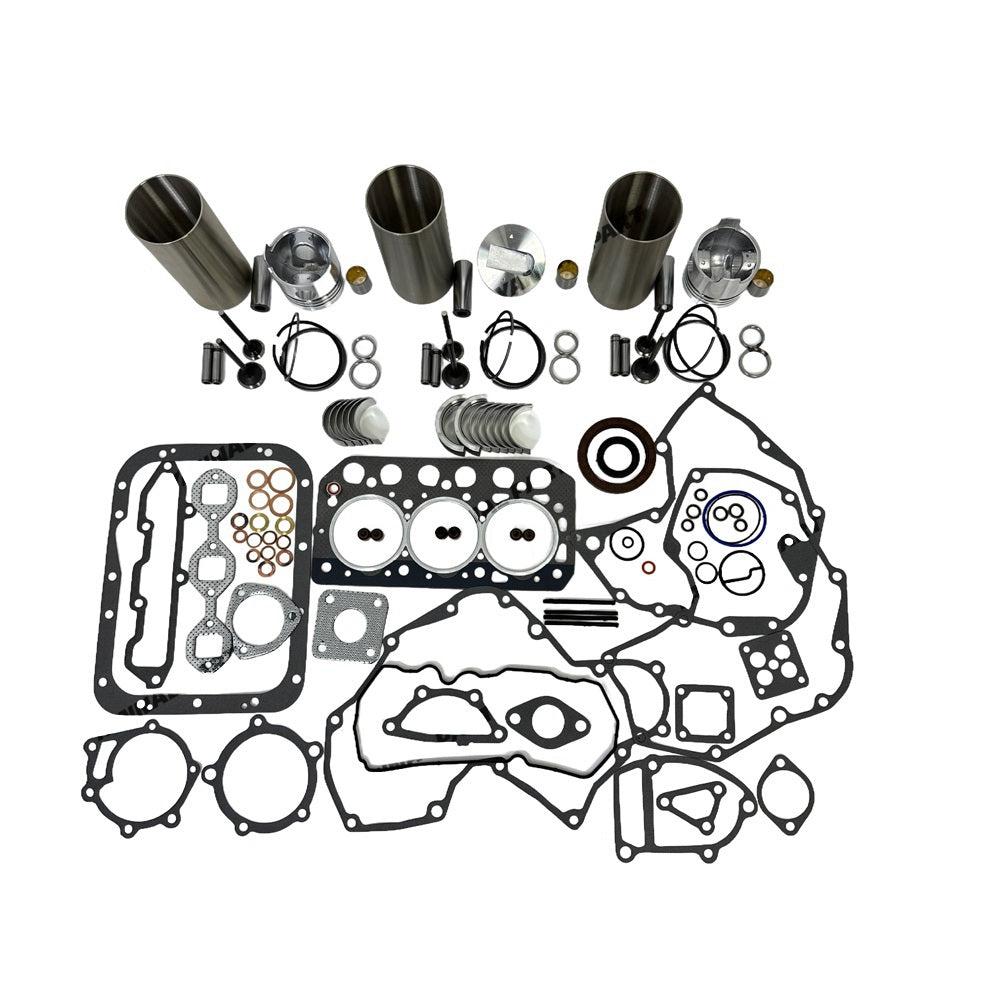 Rebuild Overhaul Repair Kit With Valves Engine Bearings Cylinder Liner Piston Rings Full Gasket Kit Fit For Mitsubishi S3L Engine