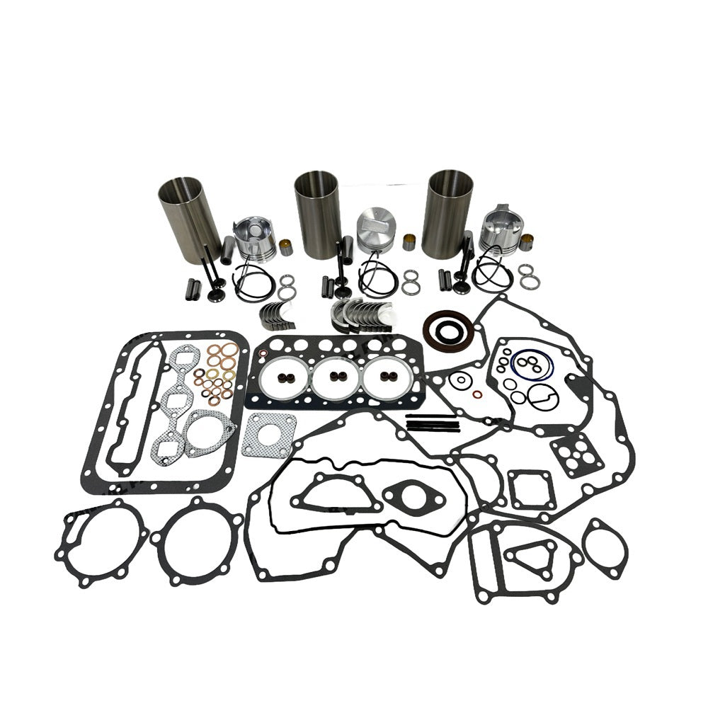 Rebuild Overhaul Repair Kit With Valves Engine Bearings Cylinder Liner Piston Rings Full Gasket Kit Fit For Mitsubishi S3L Engine