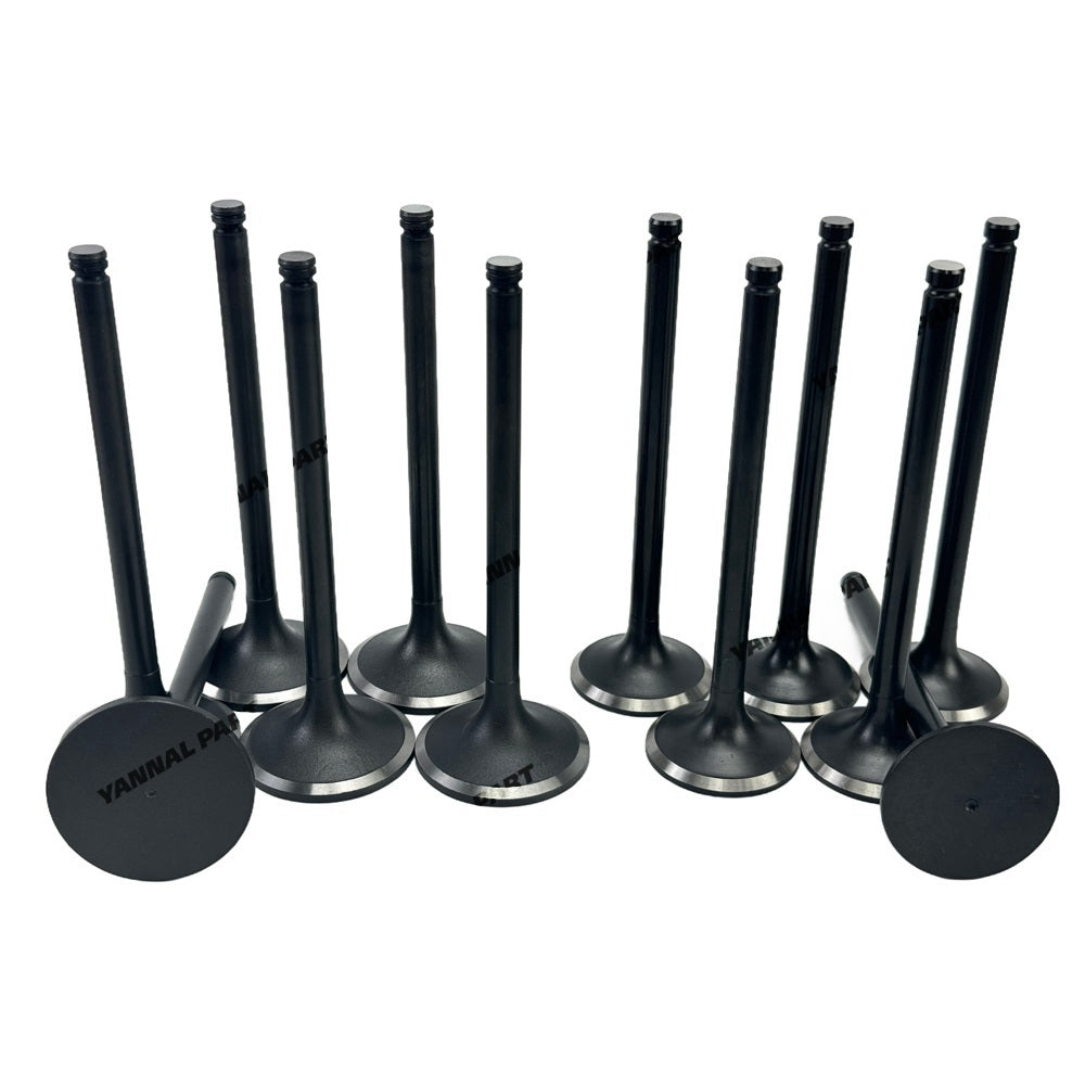 Exhaust + Intake Valve 3924492 3921444 Fit For Cummins 6LT9.3 Engine