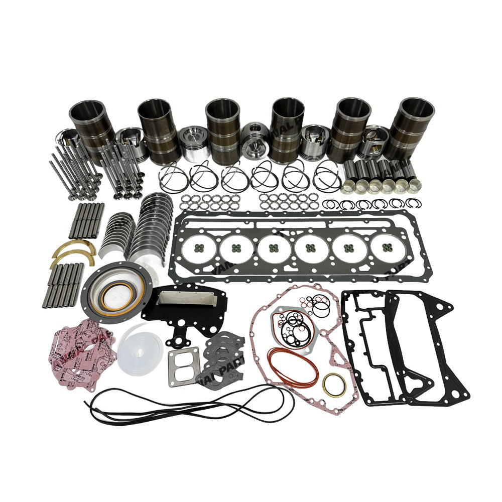Rebuild Overhaul Repair Kit With Valves Engine Bearings Cylinder Liner Piston Rings Full Gasket Kit Fit For Caterpillar C-9 Engine