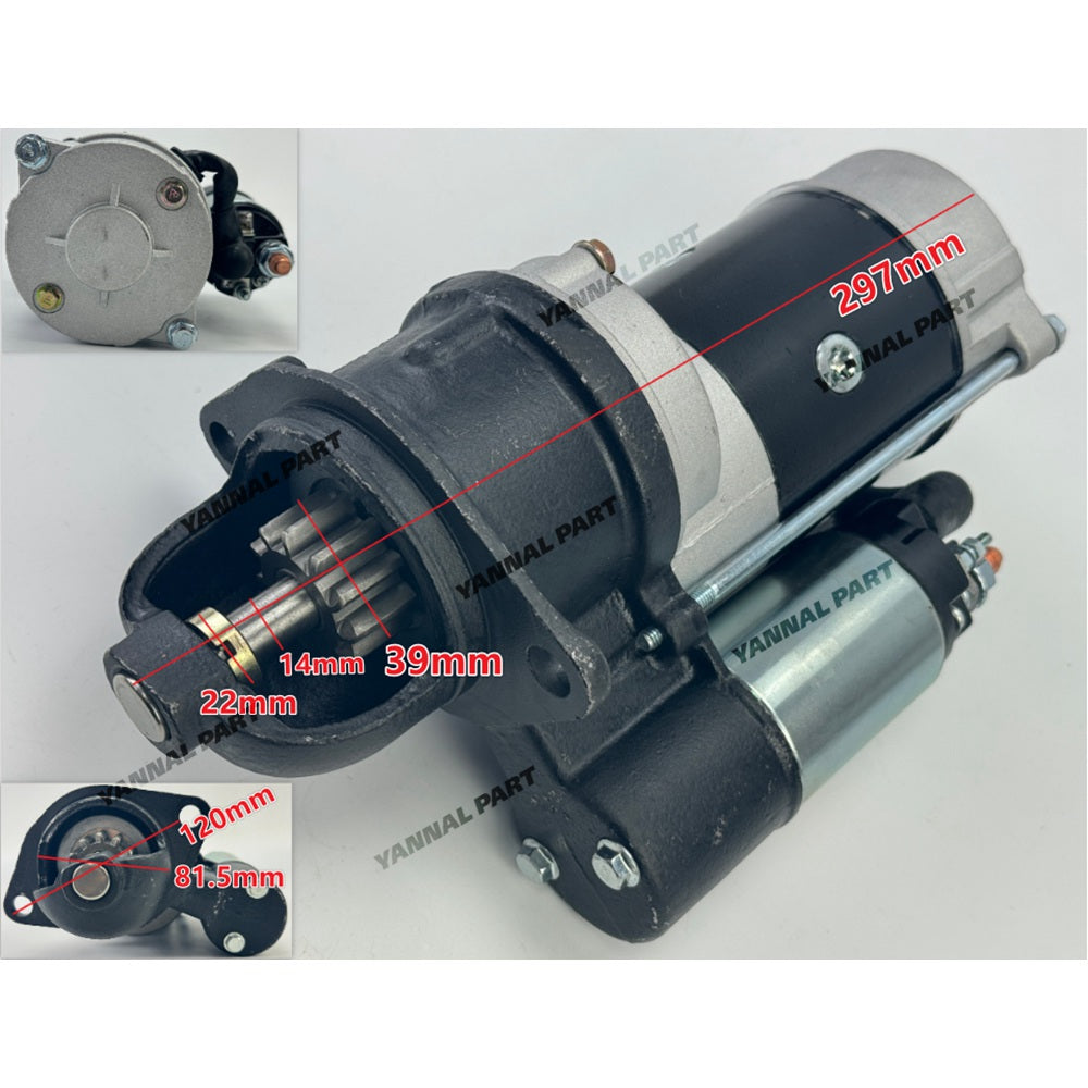 Starter Motor Fit For YunNEI 4100QB Engine
