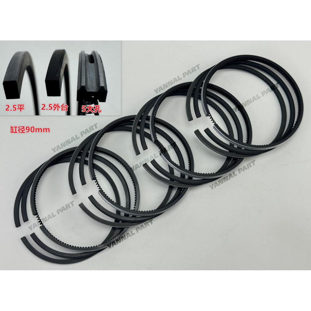 Piston Ring Fit For Xinchai XC490 Engine
