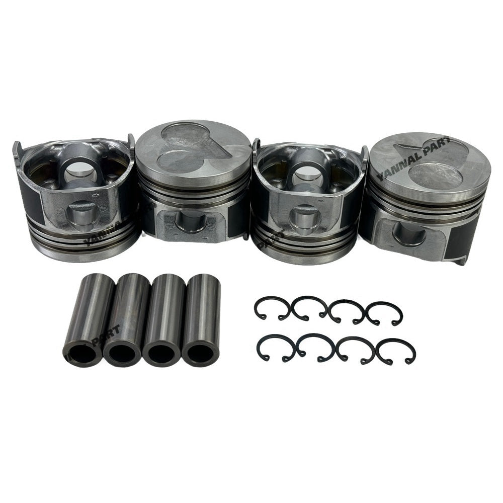 Cylinder Piston With Pin Cir-Clip 16292-21115 Fit for Kubota V1505 Engine Parts