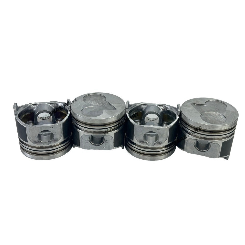 Cylinder Piston With Pin Cir-Clip 16292-21115 Fit for Kubota V1505 Engine Parts