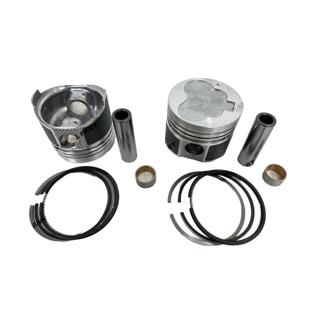 Cylinder Piston With Ring Fit for Mitsubishi L2C Engine Parts