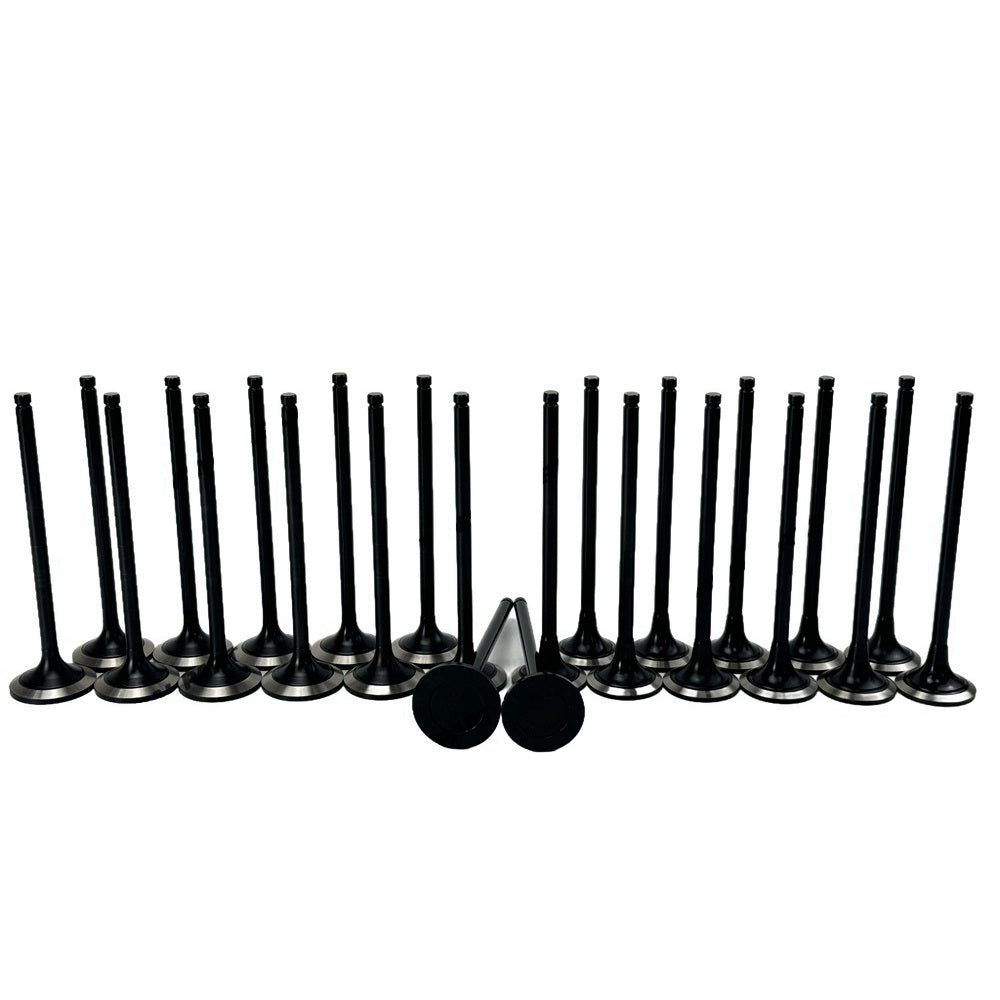 Exhaust + Intake Valve 37104-10100 37104-35000 Fit for Mitsubishi S12N Engine Parts