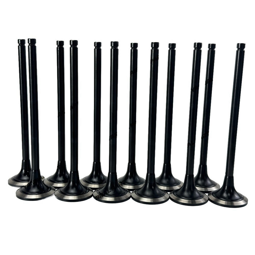 Exhaust Valve 37104-35000 37104-01500 Fit for Mitsubishi S6N Engine Parts