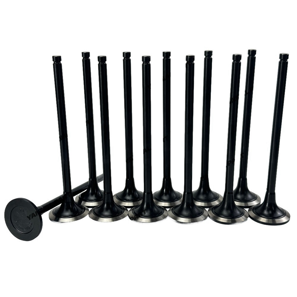 Exhaust Valve 37104-35000 37104-01500 Fit for Mitsubishi S6N Engine Parts