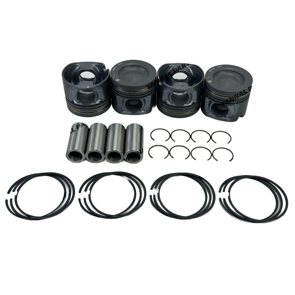 Cylinder Piston Set With Rings 5298197 Fit for Cummins QSF2.8 Engine Parts