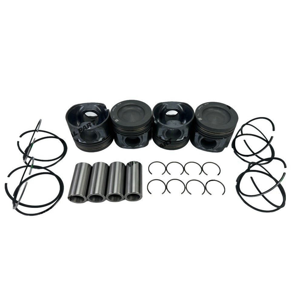 Cylinder Piston Set With Rings 5298197 Fit for Cummins QSF2.8 Engine Parts