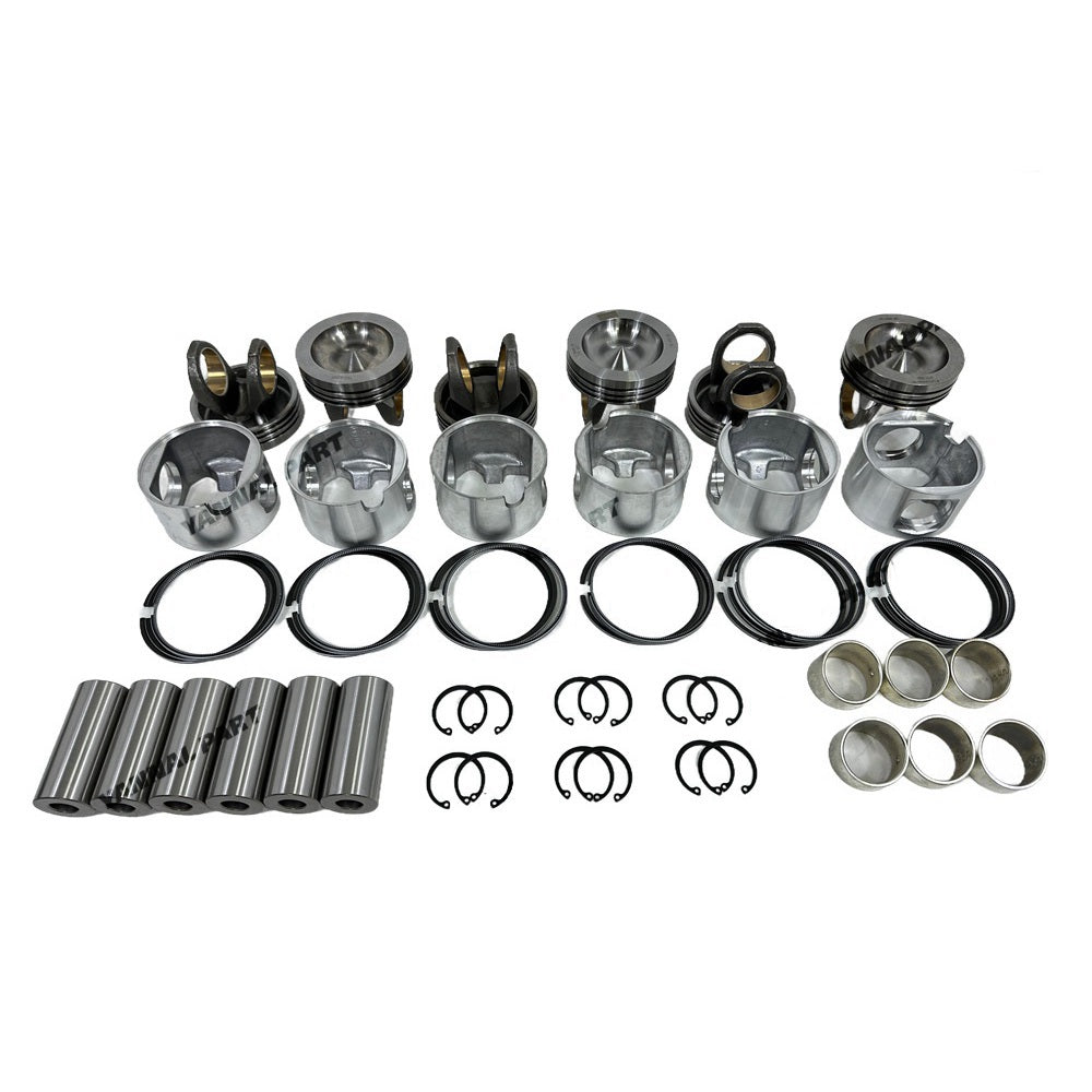 Cylinder Piston Kit With Piston Ring Fit for Caterpillar C9 Engine Parts