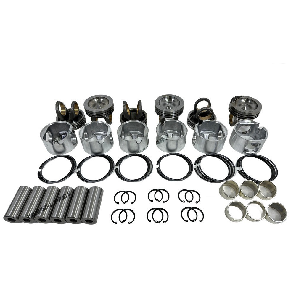 Cylinder Piston Kit With Piston Ring Fit for Caterpillar C9 Engine Parts