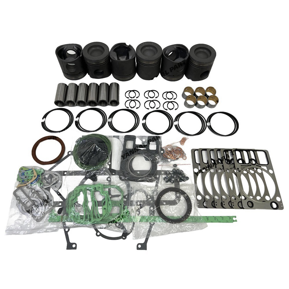 Engine Overhaul Kit With Piston Rings Cylinder Gaskets Fit for Deutz BF6M1015 Engine Parts