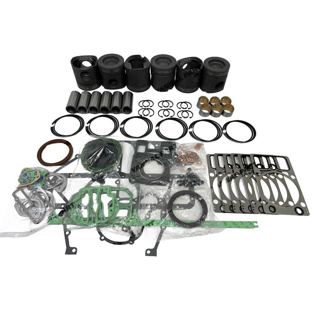 Engine Overhaul Kit With Piston Rings Cylinder Gaskets Fit for Deutz BF6M1015 Engine Parts