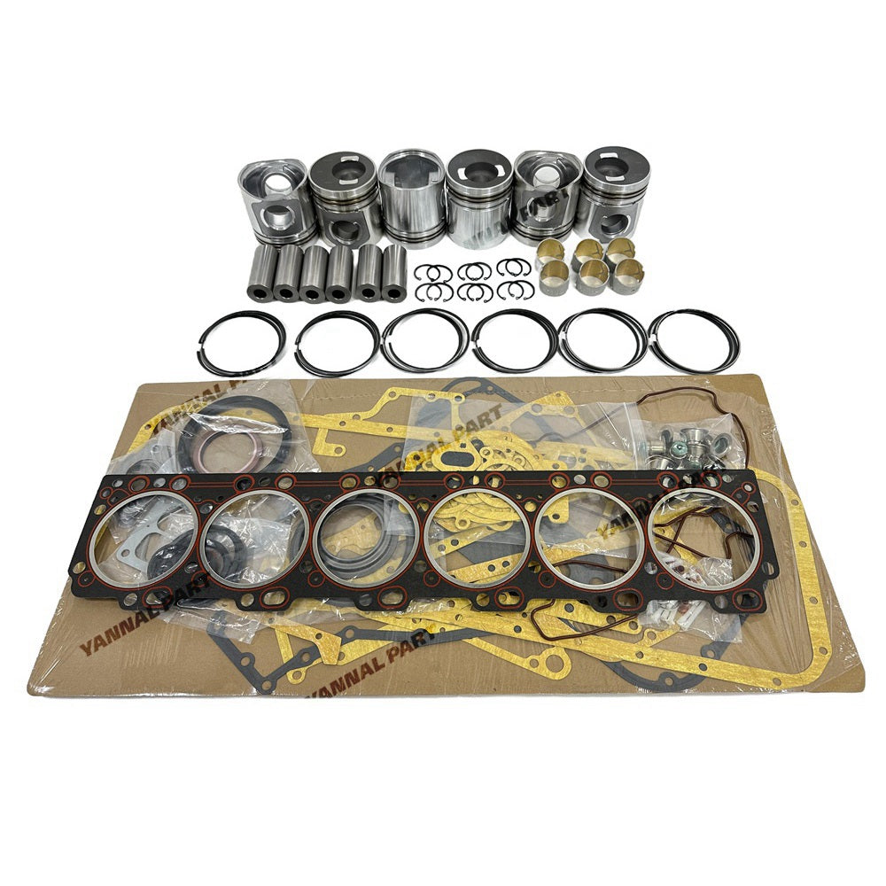 Engine Rebuild Kit With Piston Ring Cylinder Gaskets Fit for Cummins 6CT Engine Parts