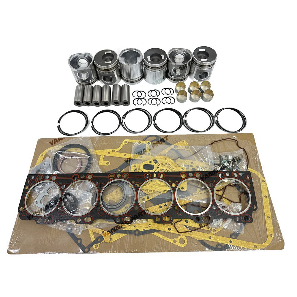 Engine Rebuild Kit With Piston Ring Cylinder Gaskets Fit for Cummins 6CT Engine Parts