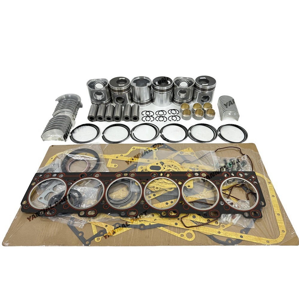 Engine Rebuild Kit With Piston Ring Cylinder Gaskets Bearings Fit for Cummins 6CT Engine Parts