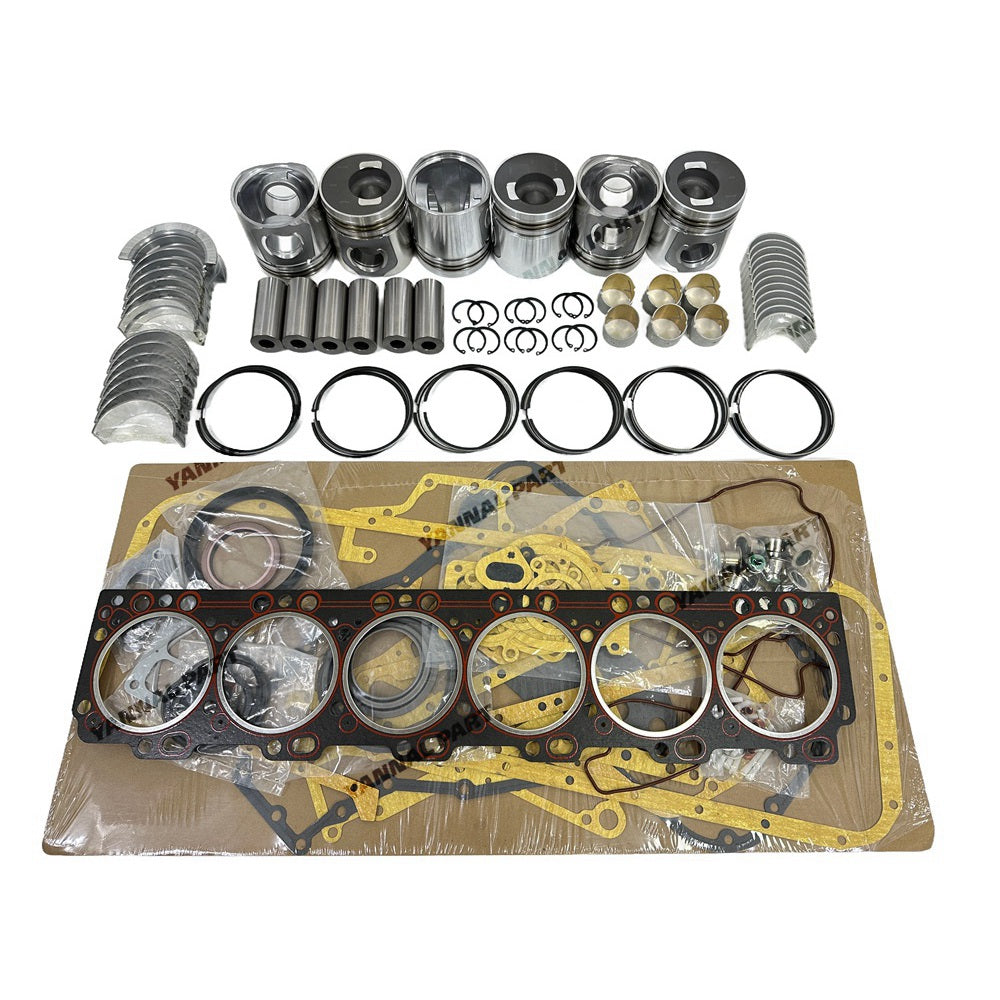 Engine Rebuild Kit With Piston Ring Cylinder Gaskets Bearings Fit for Cummins 6CT Engine Parts