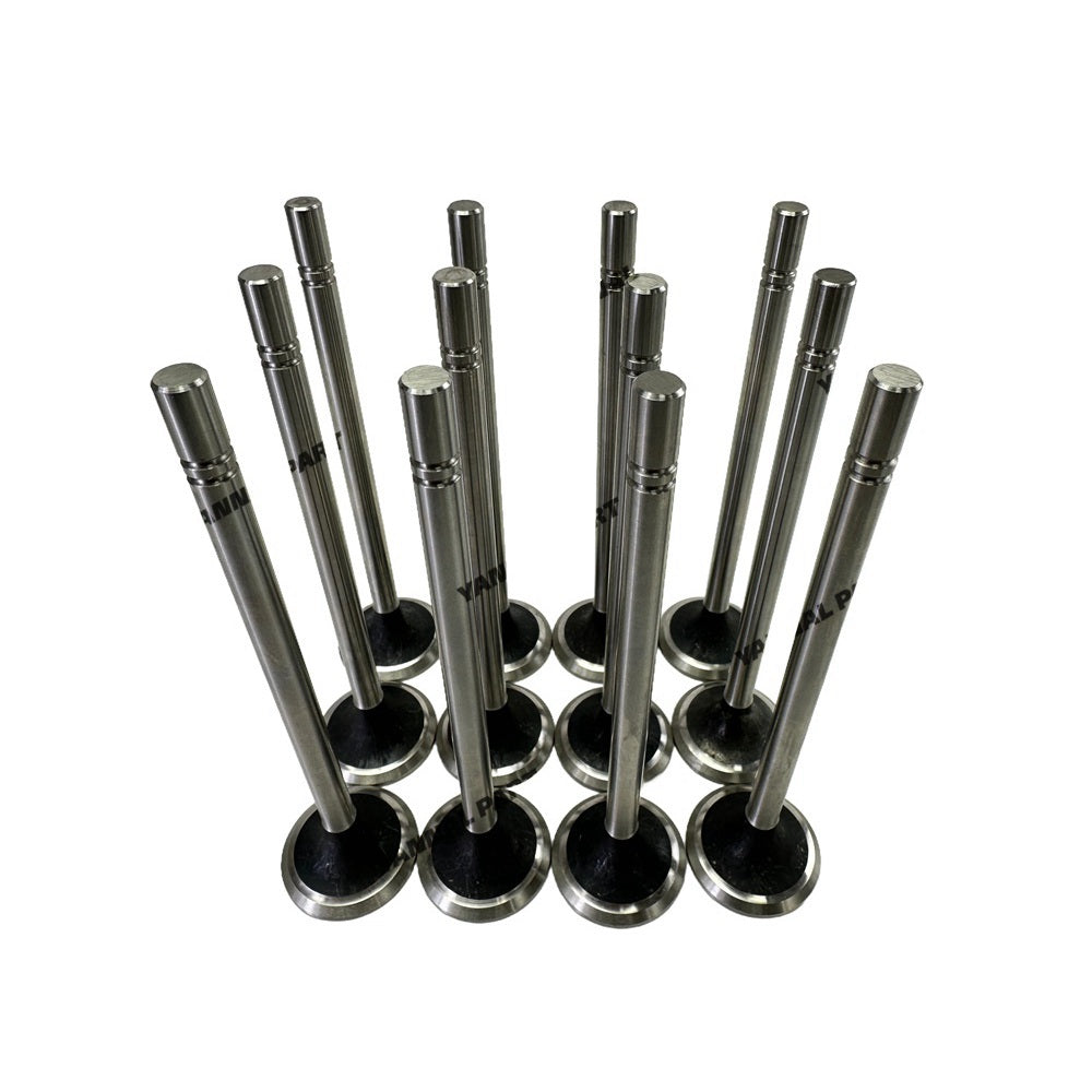 Exhaust Valve Fit for Caterpillar C12 Engine Parts