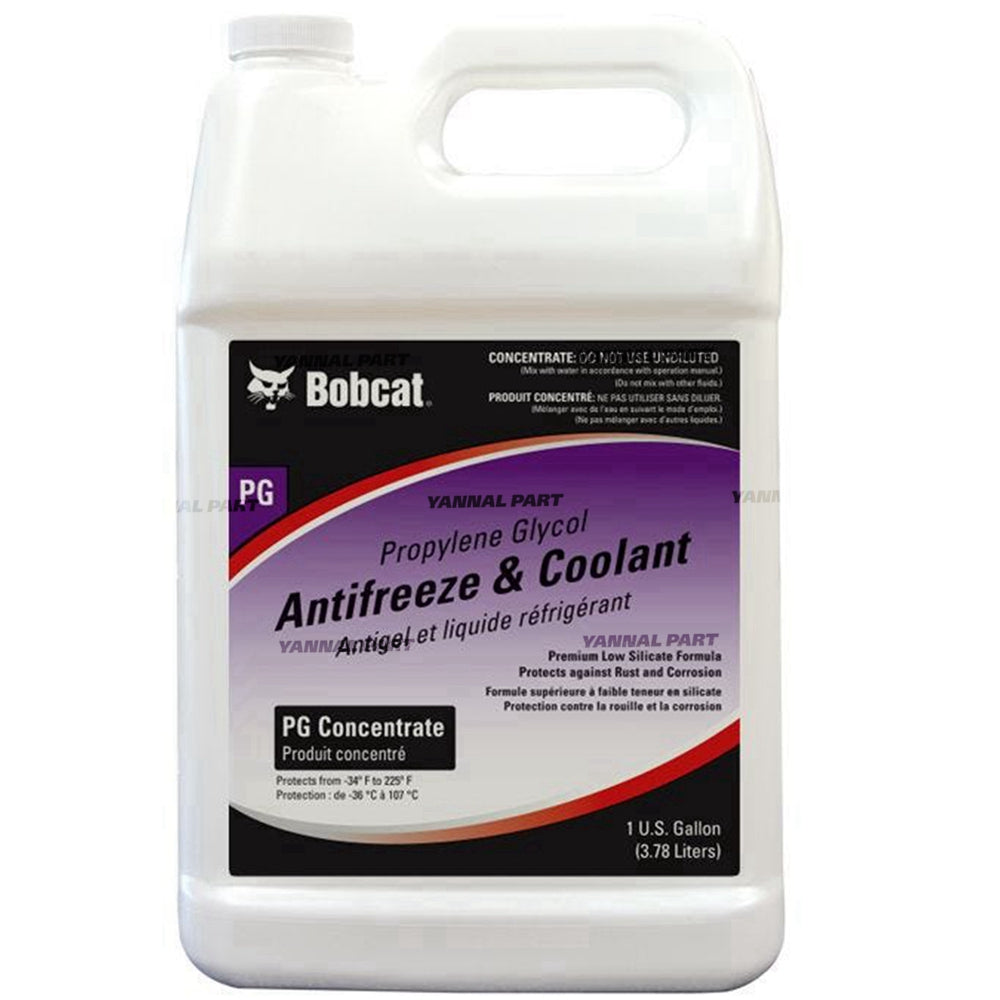 Part No. 6983129 Antifreeze & Coolant (PG) Concentrate 1 Gallon Fit For Bobcat