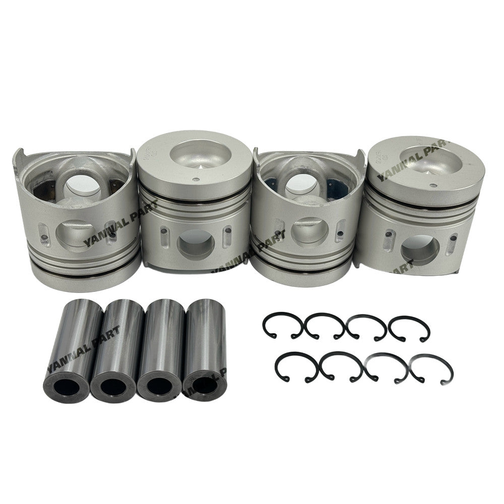 Piston Kit ME012928 ME012901 Fit For Mitsubishi 4D34 Engine