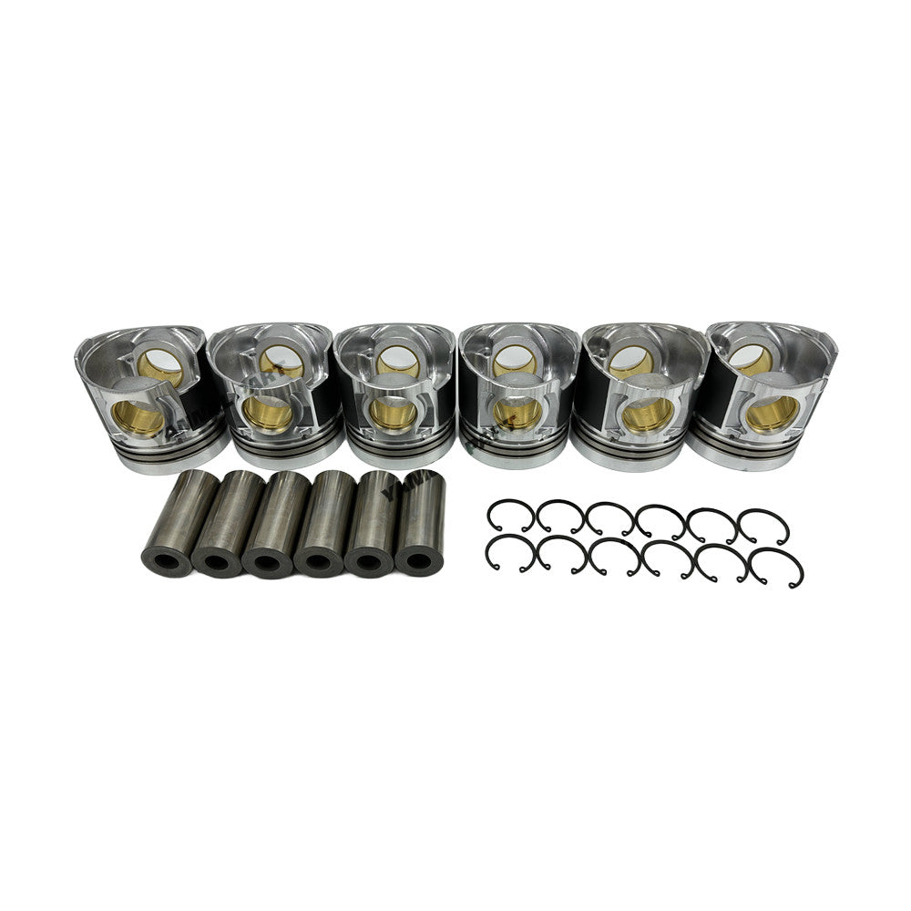 Piston Kit ME305671 Fit For Mitsubishi 6M60 Engine