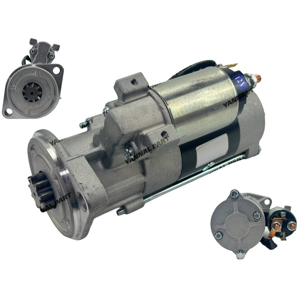 Starter Motor 129900-77010 S14-102 Fit For Yanmar 4TNE94 Engine