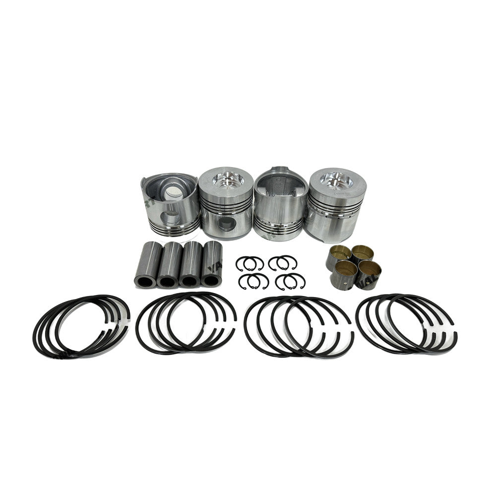 Piston Set With Rings Fit For Weichai ZH4100D Engine