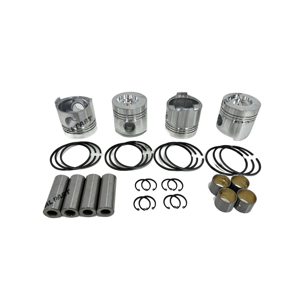Piston Set With Rings Fit For Weichai ZH4102Y4-1 Engine