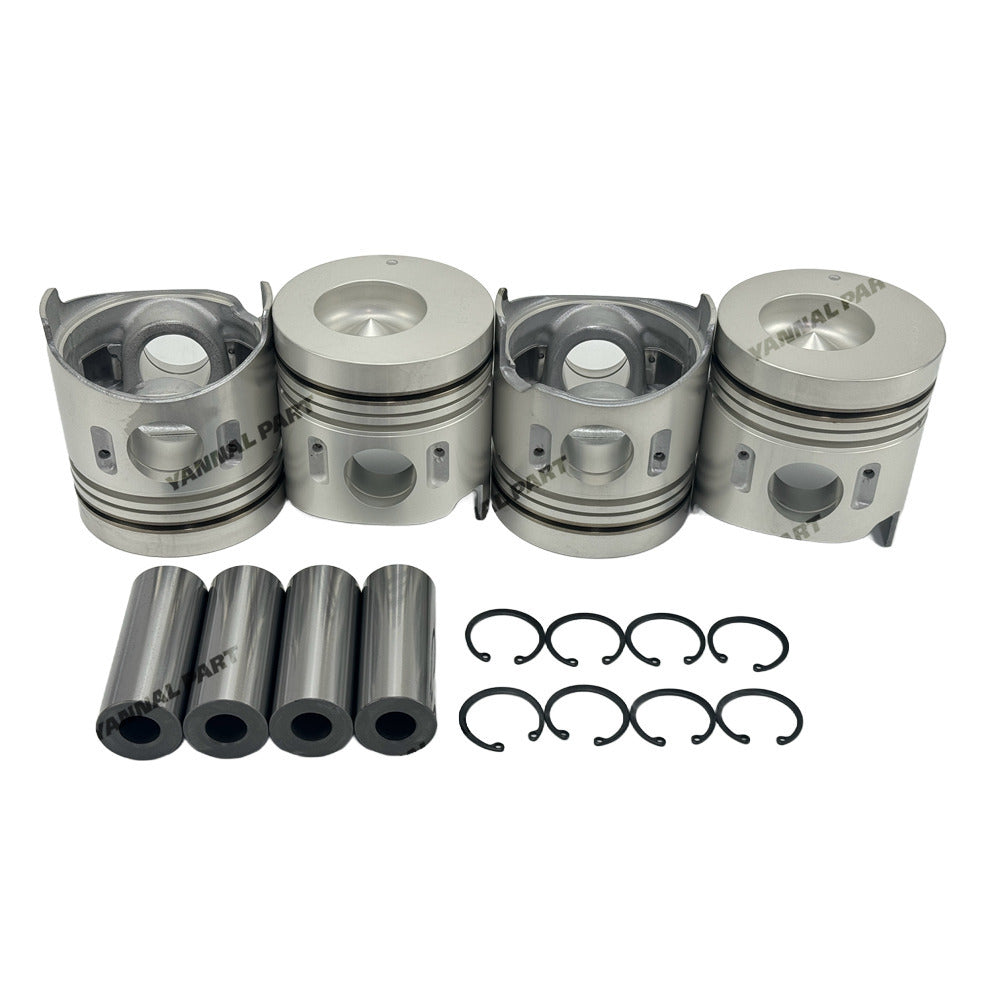 Piston Kit ME018277 Fit For Mitsubishi 4D34 Engine