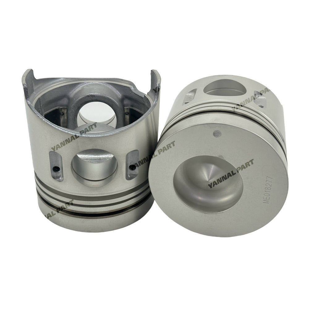 Piston Kit ME018277 Fit For Mitsubishi 4D34 Engine