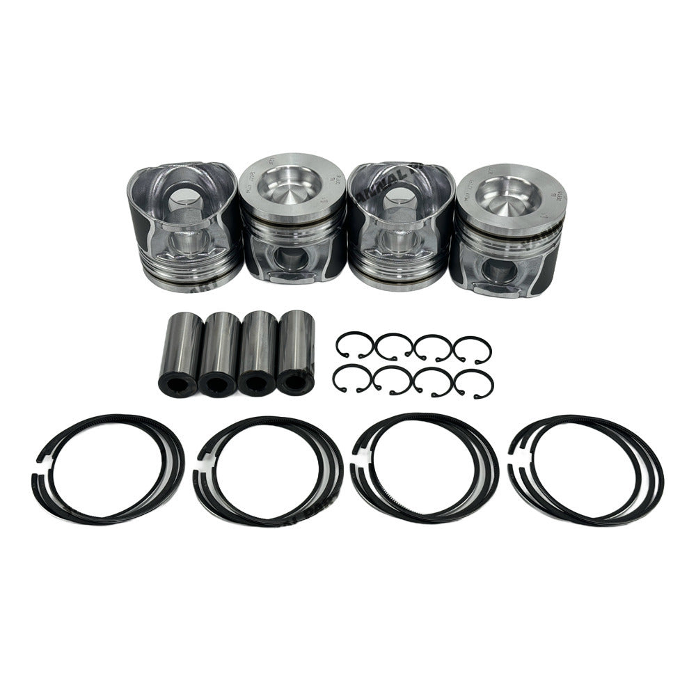 Piston Set With Rings 41794600 Fit For Deutz TD2.9L4 Engine