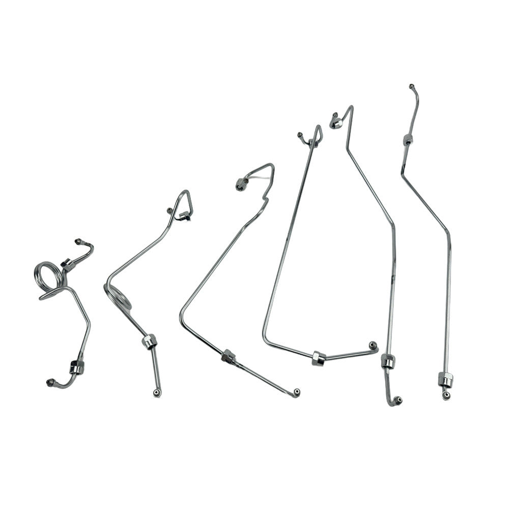 High Pressure Tube 4P9381 4P9382 104-4253 104-4254 4P9385 4P9386 Fit For Caterpillar 3306 Engine