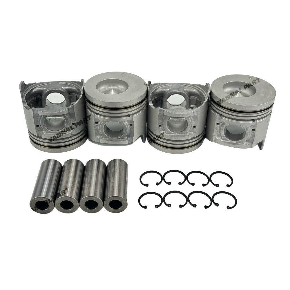 Piston Kit ME014693 Fit For Mitsubishi 4D35 Engine