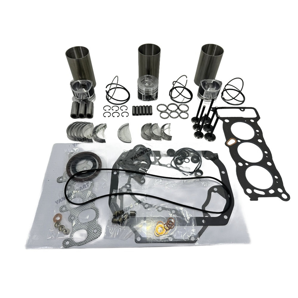 For Isuzu 3KC1 Overhaul Repair Kit Engine Part Gasket Piston Set