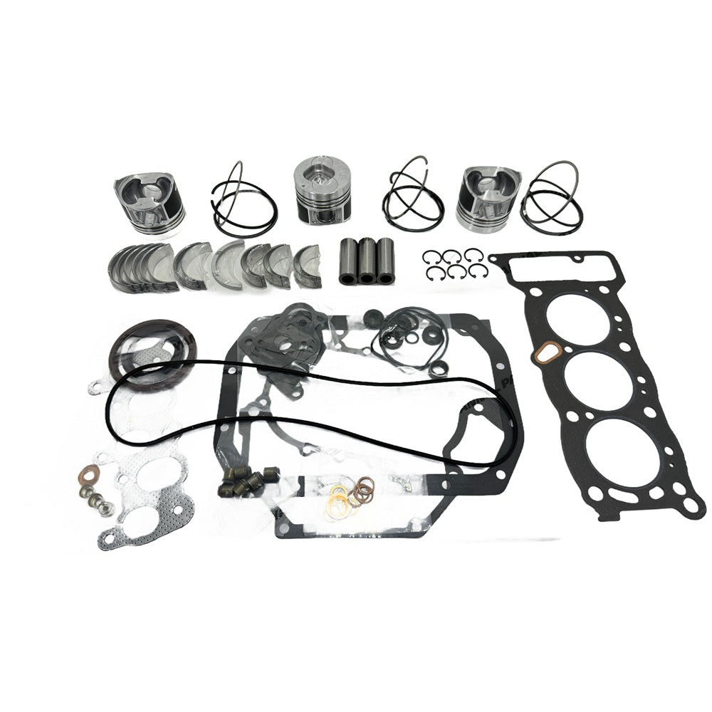 For Isuzu 3KC1 Overhaul Re-ring Kit Repair Part Gasket Piston Set