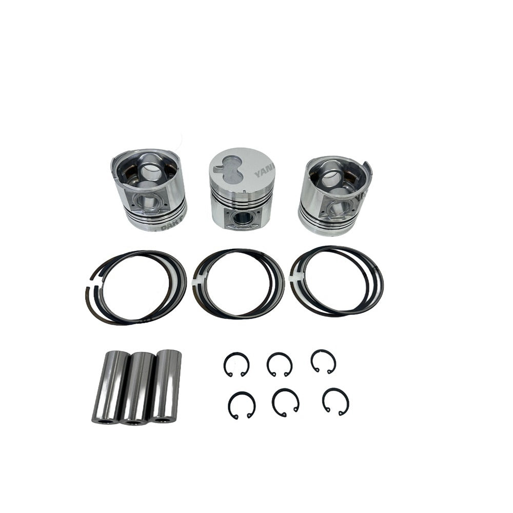 For Isuzu 3KR1 Piston Kit Repair Part Engine Rebuild Kit