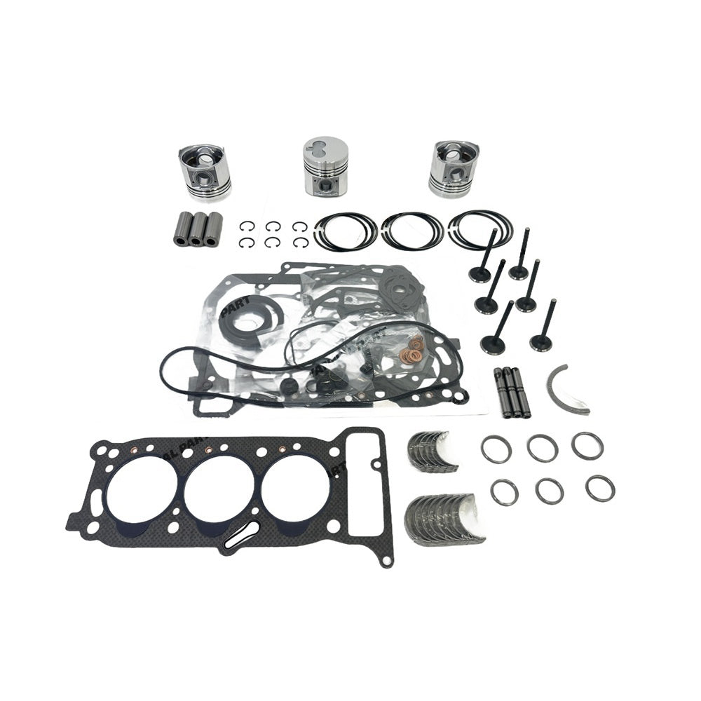 3KR1 Overhaul Kit For Isuzu Engine Kit Gasket Piston Set
