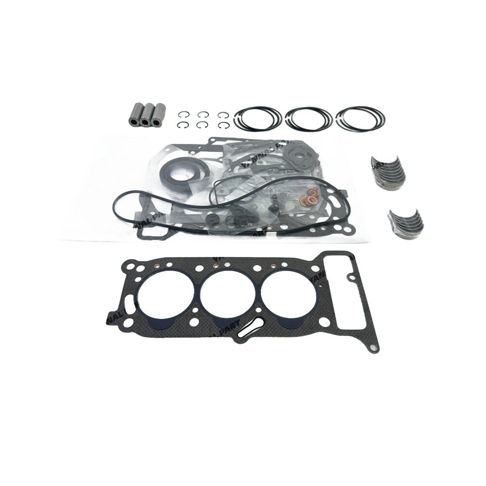 3KR1 Overhaul Re-ring Kit For Isuzu Engine Piston Ring Gasket Bearing