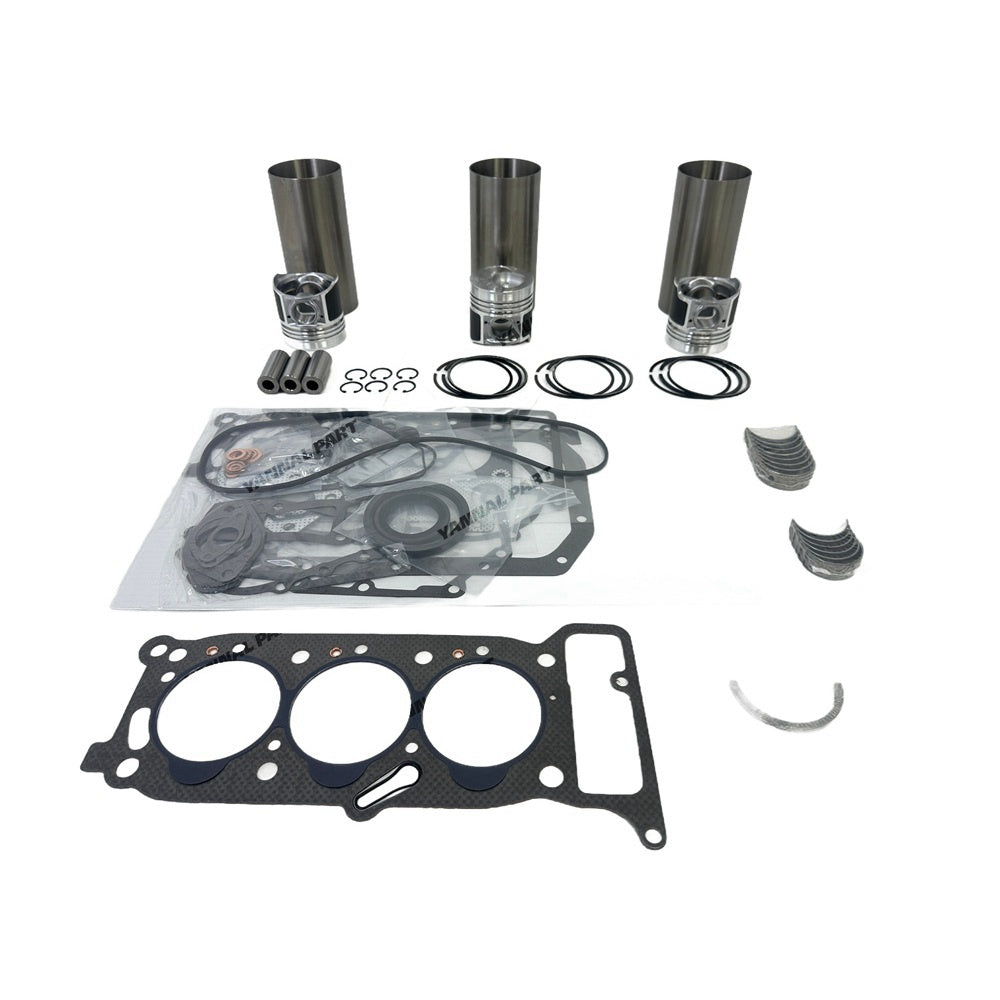 For Isuzu 3KR2 Overhaul Kit Repair Part Engine Piston Ring Gasket Bearing