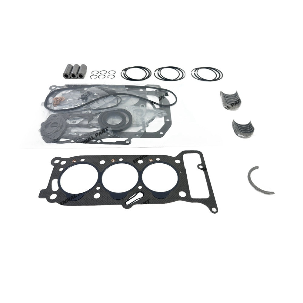 3KR2 Overhaul Re-ring Kit For Isuzu Engine Piston Ring Gasket Bearing