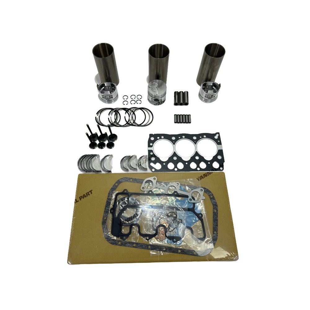 For Isuzu 3LB1 Engine Overhaul Repair Kit Engine Part Gasket Piston Set