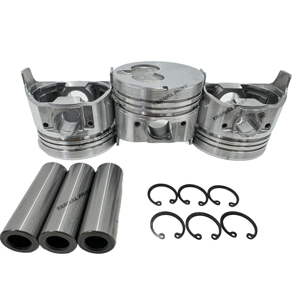 For Isuzu 3LB1 Piston Kit W/ Ring Repair Part Engine Repair Kit